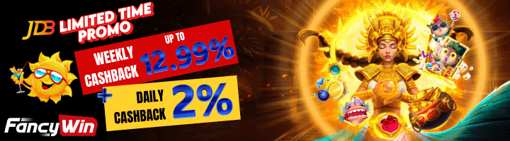 JDB Daily + Weekly Cashback up to 14.99%